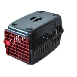 Caixa Transporte - Tam. 2 - Teto Preto Porta Colorida - Vermelho - 2