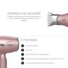Secador Taiff Fox Íon 3 Rose 2200w 220v - 4