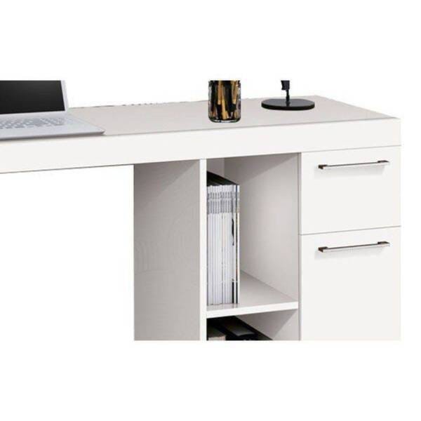 Mesa para Computador Offica Doris Branco - 3
