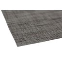 Ver imagem 3 de Jogo Lugar Americano Retangular Cinza 45 (L) x 30 (A)cm PVC Decoração Mesa Jantar Descanso Prato