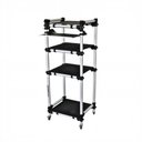 Ver imagem 1 de Rack Periférico Titanium RT-150 Custom Suporte Bancada Ideal Para Acessórios de Palco e Estúdio