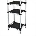 Ver imagem 3 de Rack Periférico Titanium RT-150 Custom Suporte Bancada Ideal Para Acessórios de Palco e Estúdio