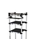 Ver imagem 2 de Rack Periférico Titanium RT-150 Custom Suporte Bancada Ideal Para Acessórios de Palco e Estúdio