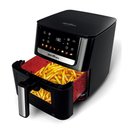 Ver imagem 5 de Fritadeira Air Fryer sem Óleo Britânia BAF65A 6,5L 1700W Visor Glass Redstone Preto 110V