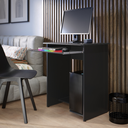 Ver imagem 7 de Mesa Escrivaninha para Computador Home Office Prática - Preto