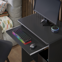 Ver imagem 6 de Mesa Escrivaninha para Computador Home Office Prática - Preto