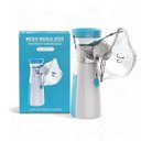 Ver imagem 1 de Nebulizador Portátil Hhw302plus Mesh Recarregável para Adultos e Crianças Branco Azul