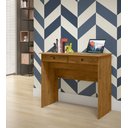 Ver imagem 1 de Escrivaninha para Computador 2 Gavetas Para Sala Quarto Escritório  Freijó