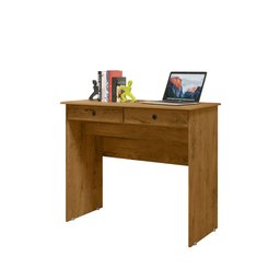 Escrivaninha para Computador 2 Gavetas Para Sala Quarto Escritório  Freijó - 1