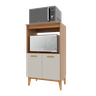 Balcão de Cozinha Modulado para Forno e Microondas Fidelitá Atenas 65cm 2 Portas - 3