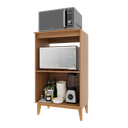 Ver imagem 2 de Balcão de Cozinha Modulado para Forno e Microondas Fidelitá Atenas 65cm 2 Portas