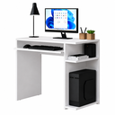 Ver imagem 2 de Mesa para Computador Gamer com Suporte para Teclado - Branco