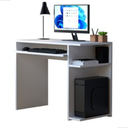 Ver imagem 5 de Mesa para Computador Gamer com Suporte para Teclado - Branco