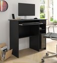 Ver imagem 1 de Mesa de Computador 1 Gaveta 1 Nicho Biel Cor Preto - Comprar Moveis em Casa