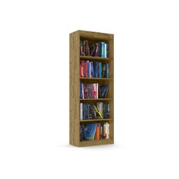 Organizador Livreiro Para Livros 4 Prateleiras Organizador Sala Escritório Multiuso Encanto Nature - 2