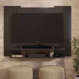 Painel para Tv até 50 Polegadas Ej Preto - Ej Móveis - 2