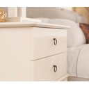Ver imagem 2 de Mesa de Cabeceira Luis Xv Off White - EDN Móveis