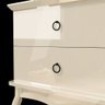Mesa de Cabeceira Luis xv  Off White - Edn Móveis - 2