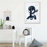 Quadro infantil Homem Aranha Preto - 3