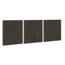 Ver imagem 4 de Cabeceira Cama Casal Queen Modulo 1,60 Itália Estofada Suspensa - Marrom Suede