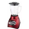 Liquidificador Oster 1,5L 12 Vel Vidro Vermelho- 450W 110V - 2