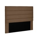 Ver imagem 1 de Cabeceira La Italiana Para Cama Box Solteiro 90 cm Suede Caramelo - D’Rossi