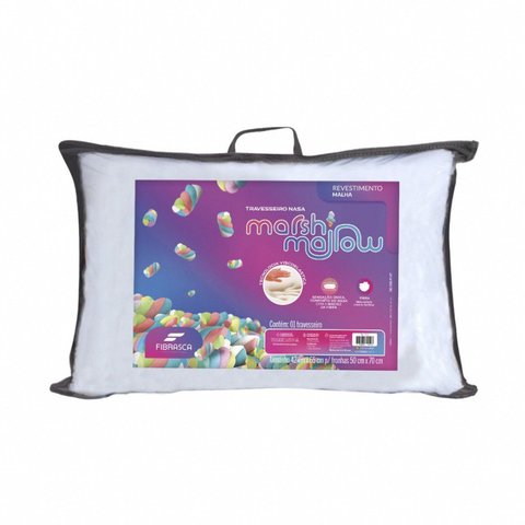Travesseiro Nasa Marshmallow 40x60x20 Fibrasca