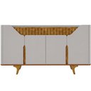 Ver imagem 2 de Aparador Buffet para Sala de Jantar 4 Portas 160cm Devon B02 Off White Cinamomo - Lyam Decor