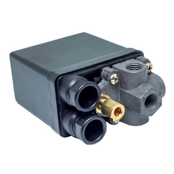 Pressostato Automático Lefoo LF10-L Baixa Média e Alta Pressão - 80/120 psi 4 vias