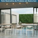 Ver imagem 6 de Kit 4 Cadeiras Empilhável Isla Fratini em Alumínio Preto Assento com Trama de Corda Náutica Preto