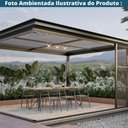 Ver mais imagens de Kit 4 Cadeiras Empilhável Isla Fratini em Alumínio Preto Assento com Trama de Corda Náutica Preto