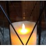 Lanterna Marroquina Preta Com Vela De Led - 8