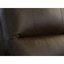 Ver imagem 7 de Poltrona do Papai de Couro Genova - Glider Mecânica - Marrom Bicolor