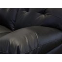 Ver imagem 6 de Sofá de Couro Marselha 2 Lugares - Preto