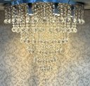 Ver imagem 2 de Luminária de Cristal para Sala de Estar com 50cm de Altura:bivolt