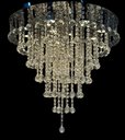 Ver imagem 4 de Luminária de Cristal para Sala de Estar com 50cm de Altura:bivolt