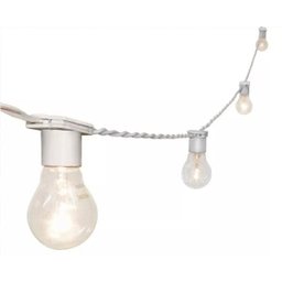 Varal Luz Cordão Iluminação Gambiarra Decoração 20m Br 50cm - 1