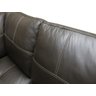 Sofá de Couro Canto Marrocos 3 Lugares com Chaise Direita - Marrom - 8