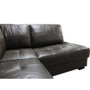 Ver imagem 7 de Sofá de Couro Canto Marrocos 3 Lugares com Chaise Direita - Marrom