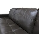 Ver imagem 6 de Sofá de Couro Canto Marrocos 3 Lugares com Chaise Direita - Marrom