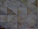 Ver imagem 3 de Tapete de Couro Tp1 Costurado e Forrado - Tons de Bege Claro - 2,00 M x 2,50 M