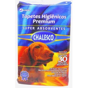 Tapete Higiênico 30 Unid. 90 x 60cm - Chalesco