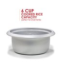 Ver imagem 2 de Elite Gourmet Erc003 Forno Elétrico de Arroz 1.5 Qt Branco