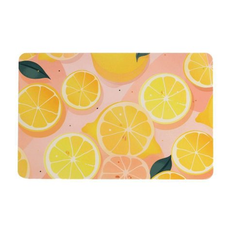 Jogo Americano Alto Brilho Laranjas 42.5x27.5cm - Uzoo Servico Americano Alto Brilho 42.5x27.5cm