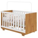 Ver imagem 1 de Berço Nacional Life 2217 Branco Amadeirado - Tigus Baby
