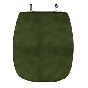 Assento Sanitário Poliéster para Louça Stylus (celite) Aço (reb. Oculto) Verde Degrade