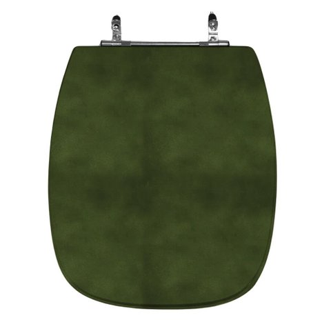 Assento Sanitário Poliéster para Louça Stylus (celite) Aço (reb. Oculto) Verde Degrade