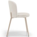 Ver imagem 4 de Cadeira para Sala de Jantar Cozinha Estofada Gavi Arena L02 Linho Bege - Lyam Decor