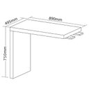 Ver imagem 6 de Conjunto Artany: Mesa c/ Extensor e Cantinho do Café
