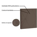 Ver imagem 3 de Cabeceira Aquilla Cama Box Queen 160 Cm Suede Caramelo